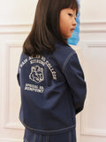 veste brodée au dos