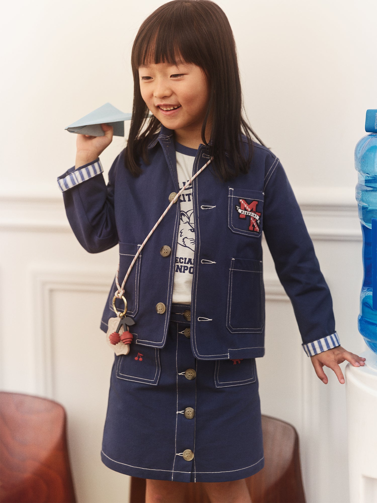 veste brodée au dos