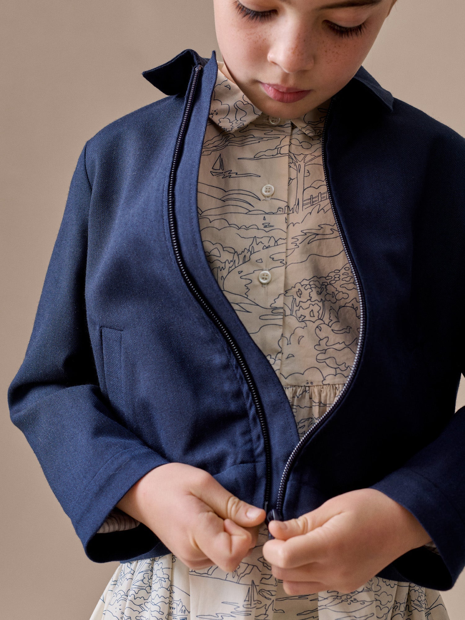 veste de costume unisexe