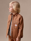 chemise en jean de coton biologique