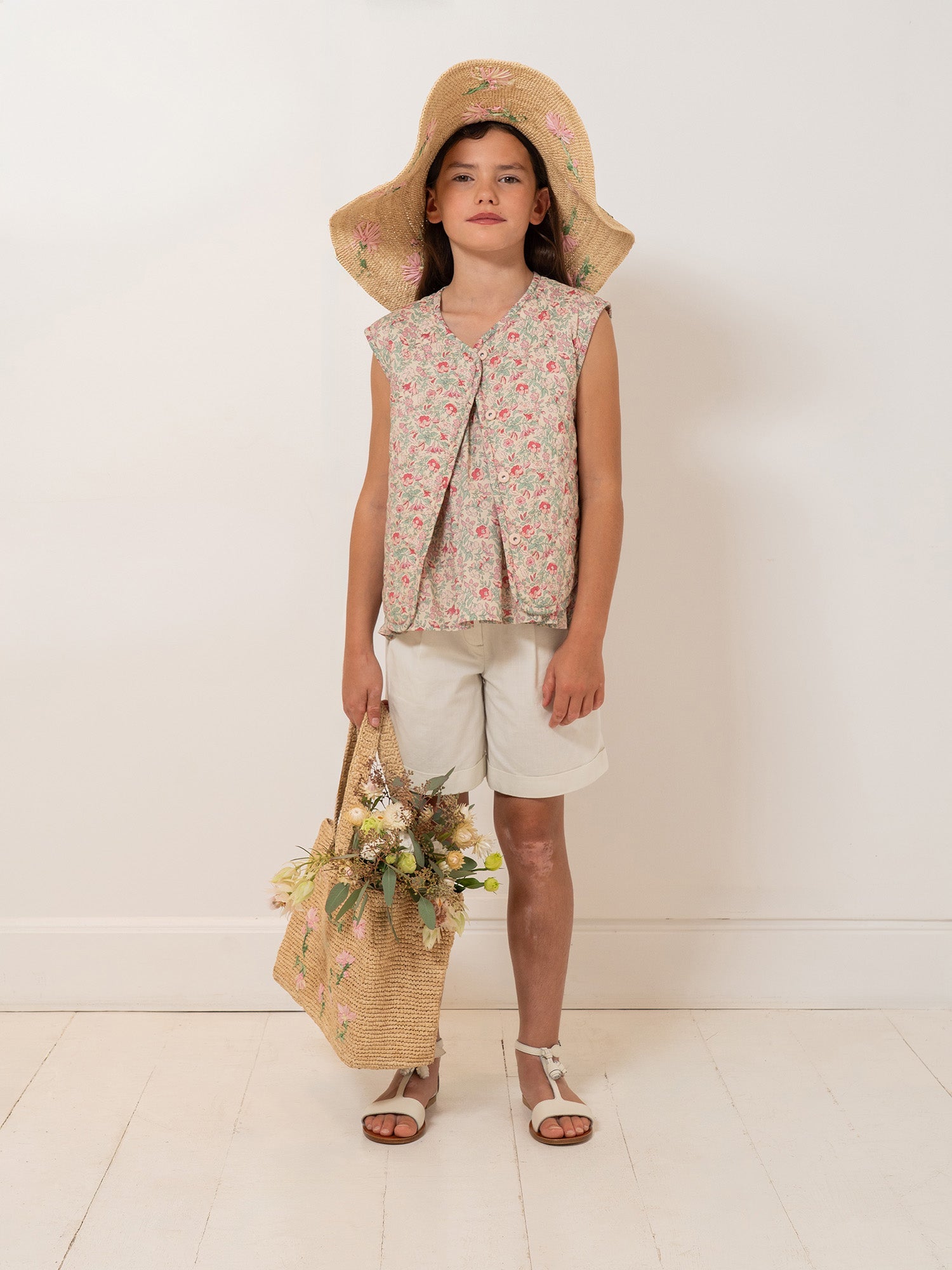 veste matelassée en tissu de coton biologique