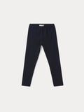 Legging uni bleu marine