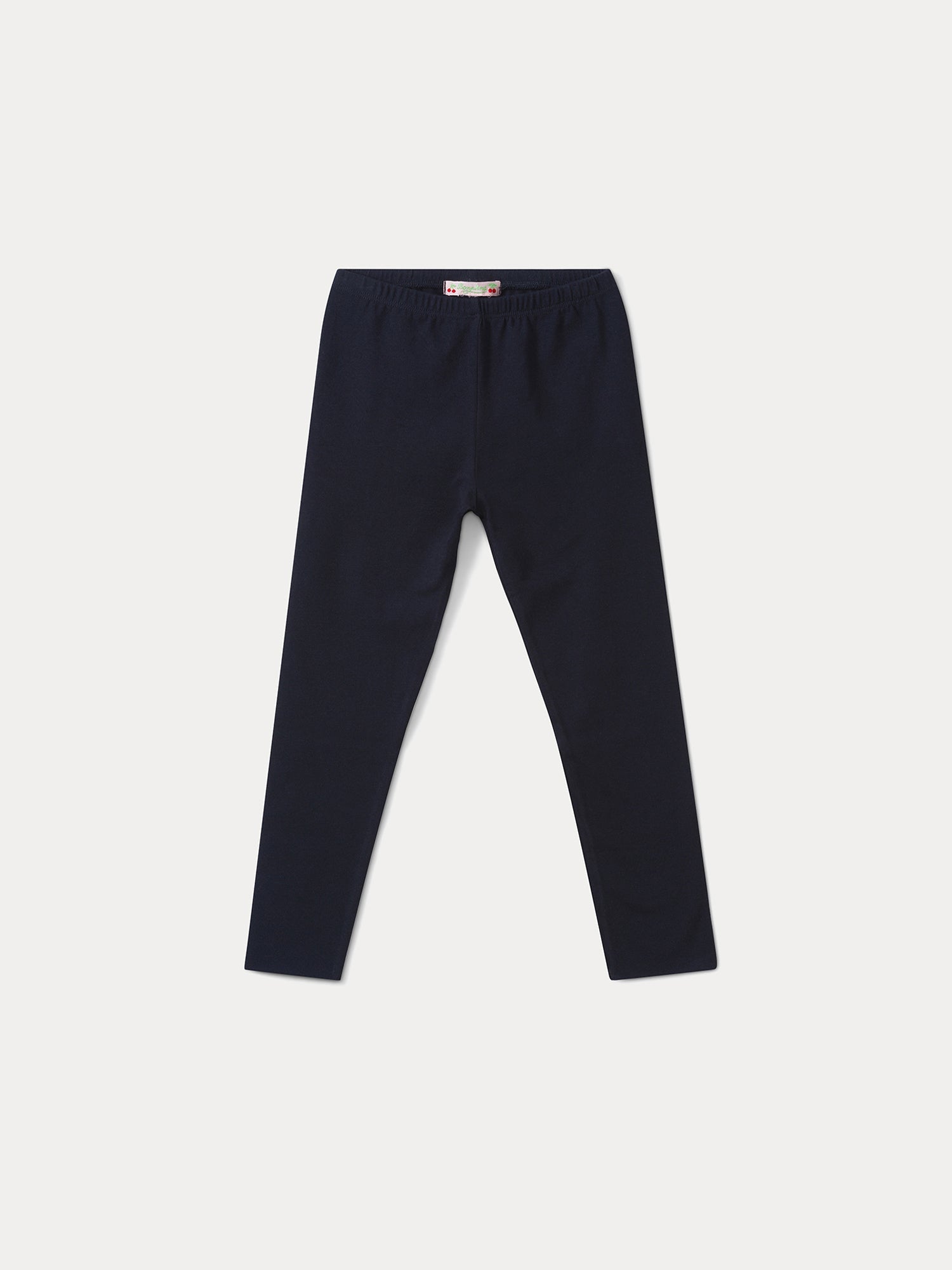 Legging uni bleu marine
