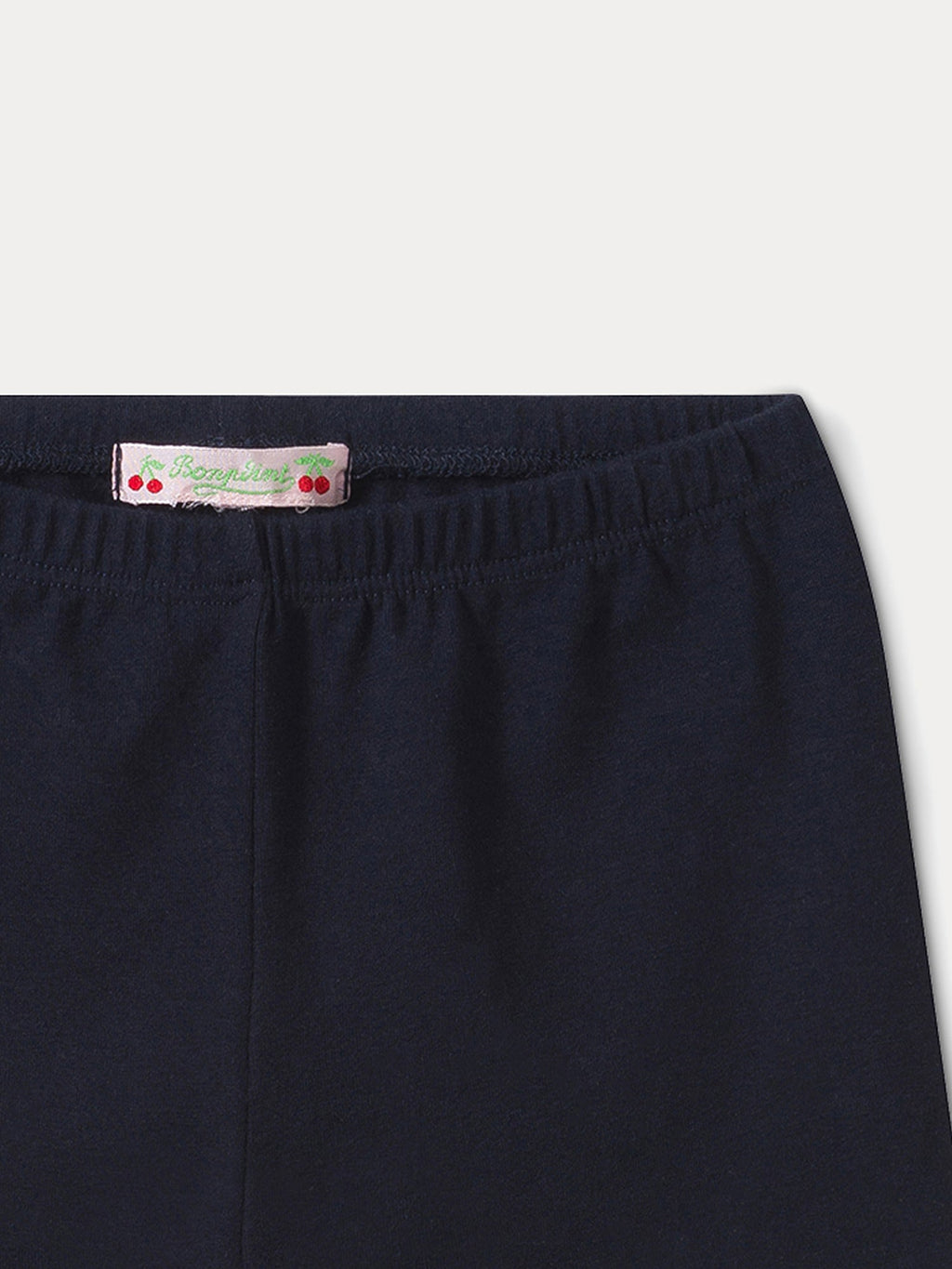 Legging uni bleu marine