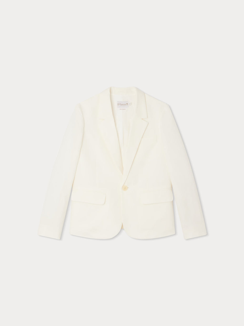 Blazer blanc cassé
