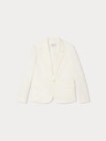 Blazer blanc cassé