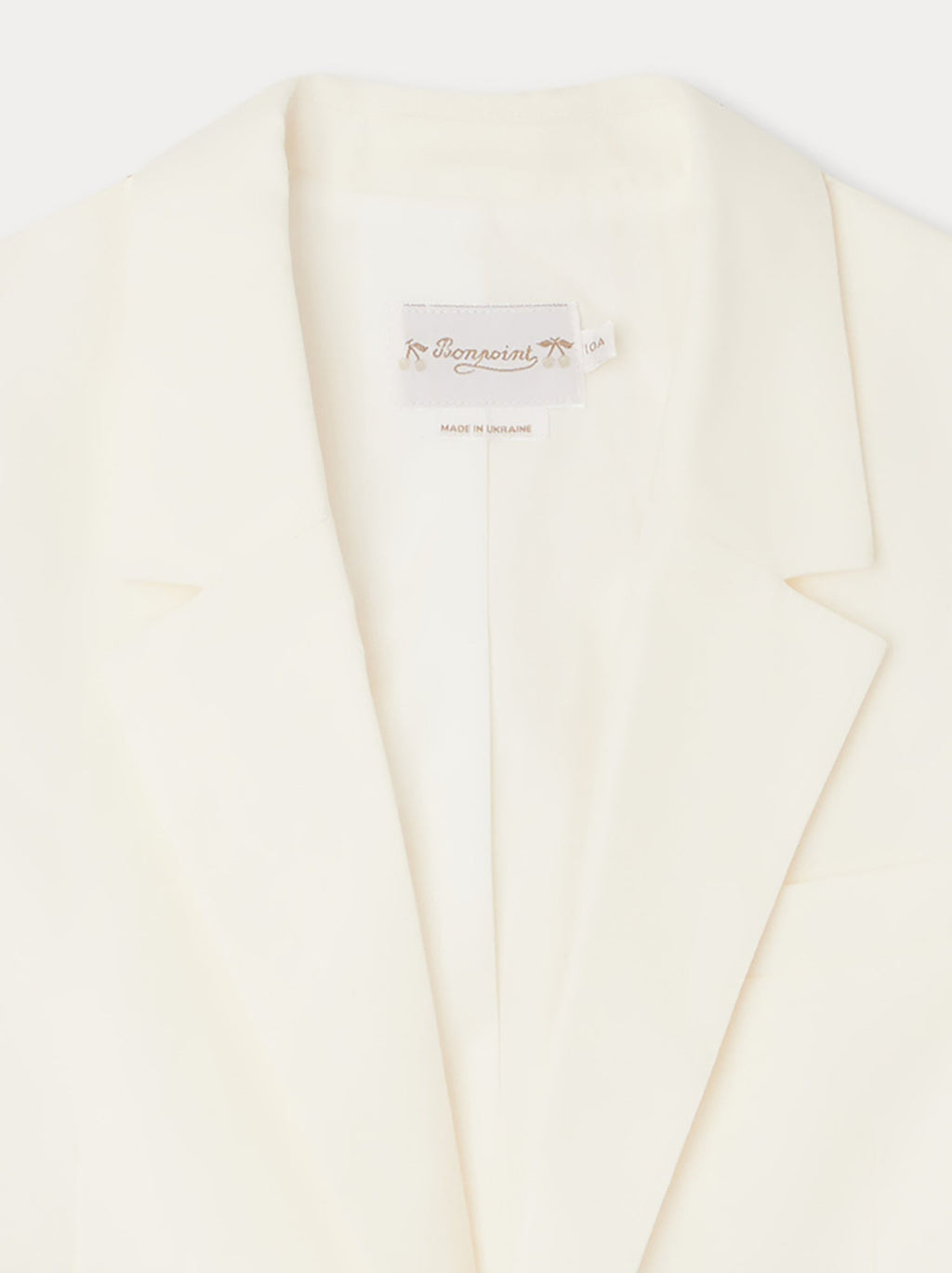 Blazer blanc cassé