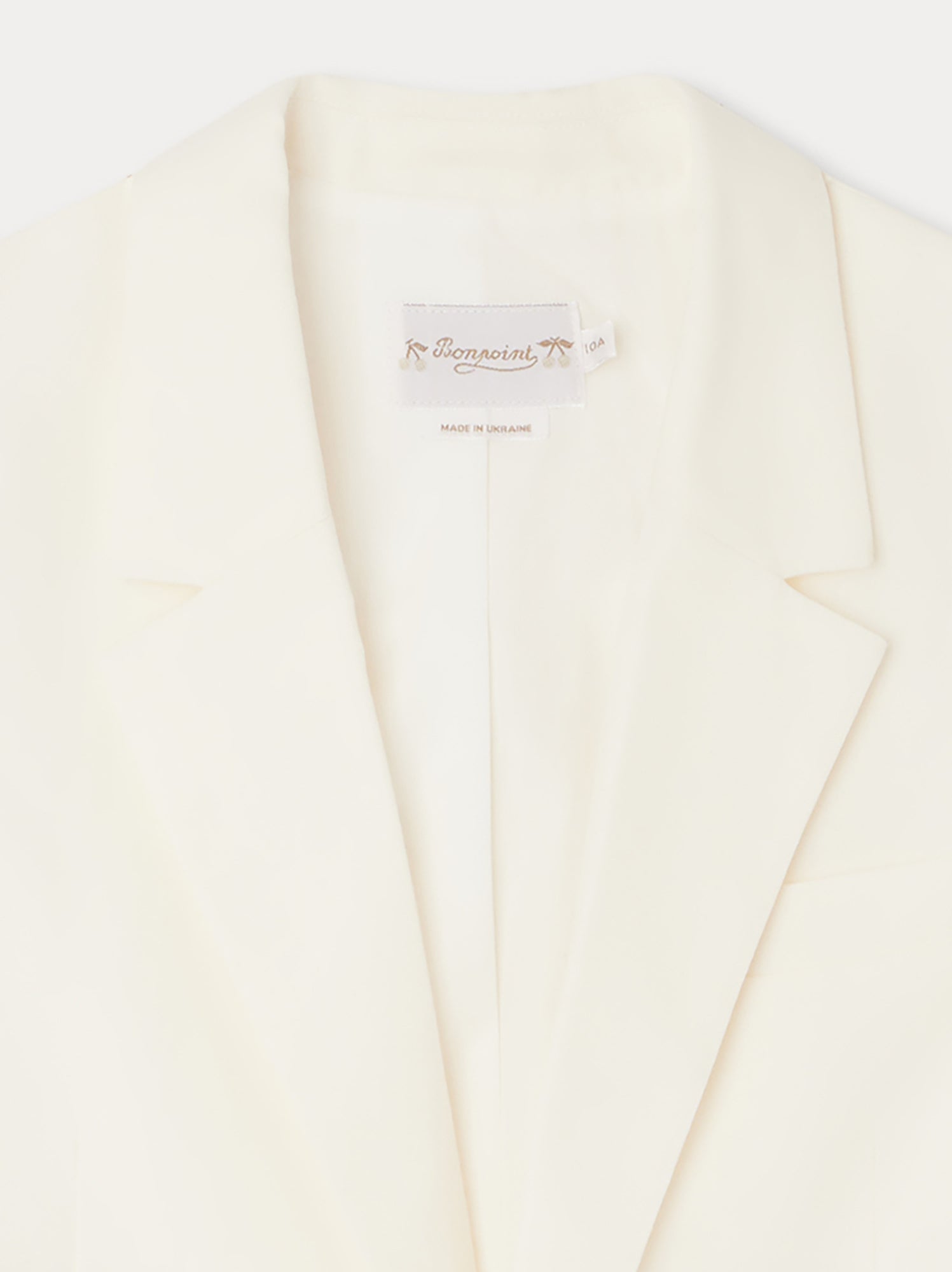 Blazer blanc cassé
