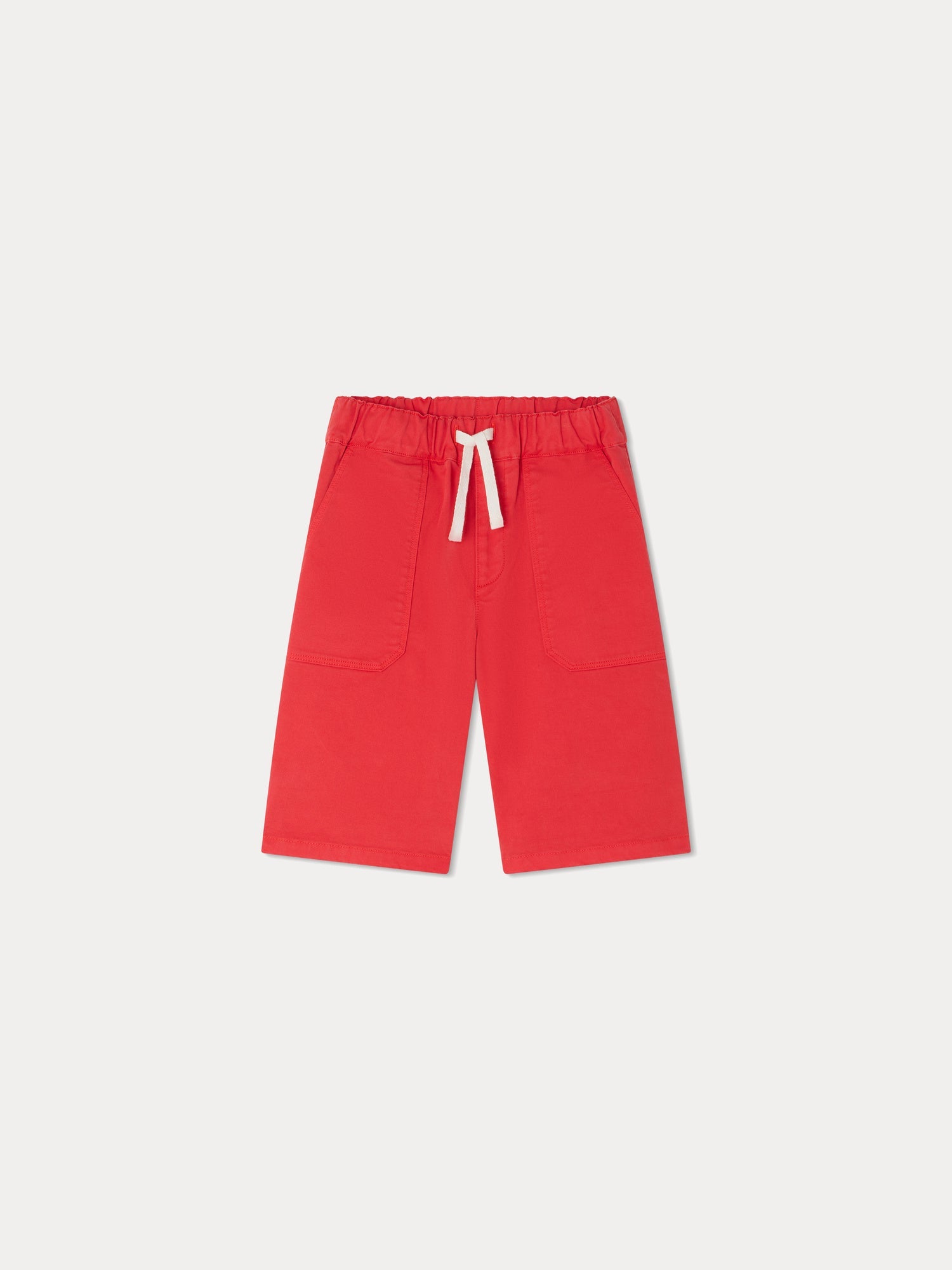 Bermuda rouge coquelicot