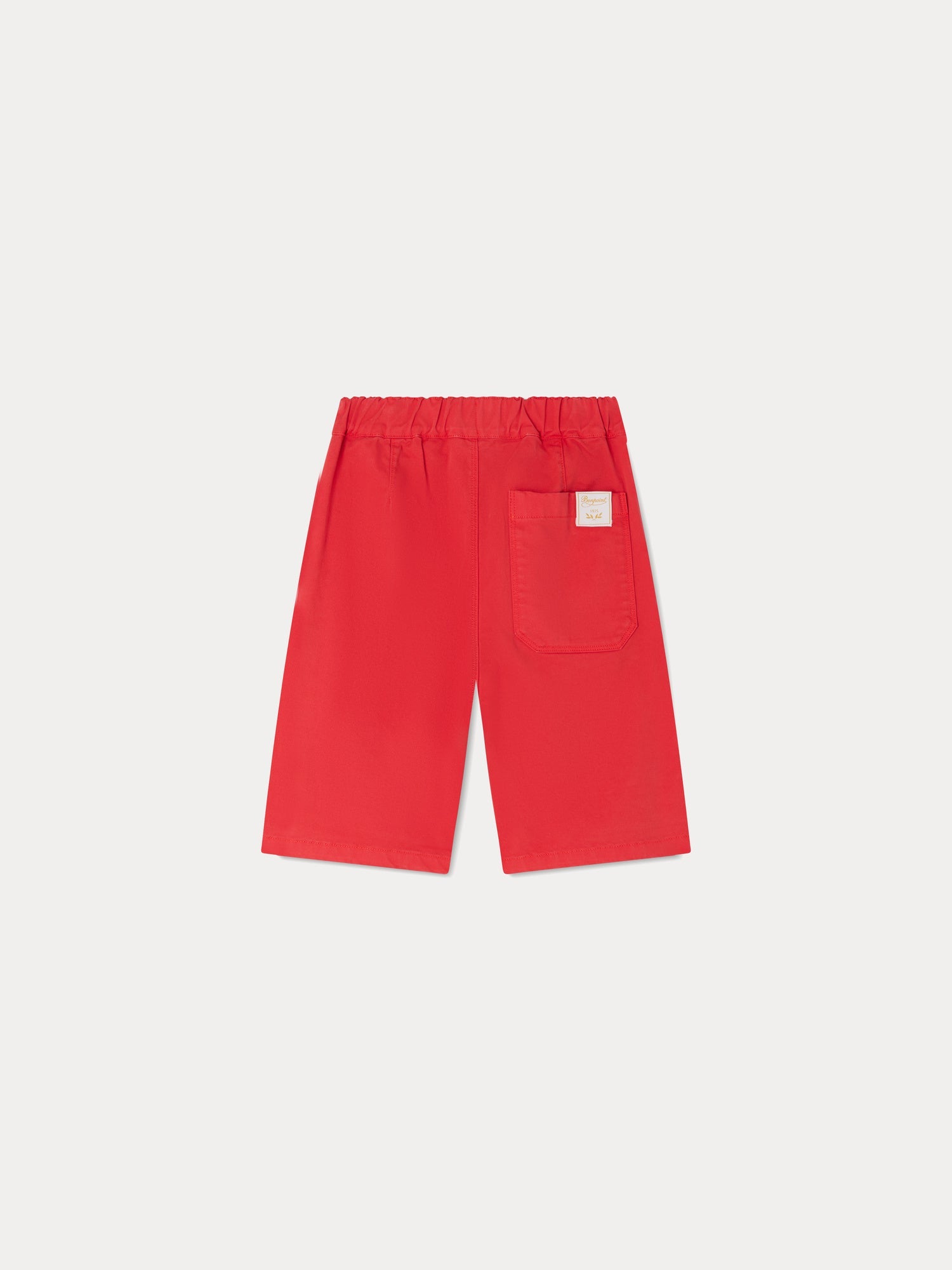 Bermuda rouge coquelicot