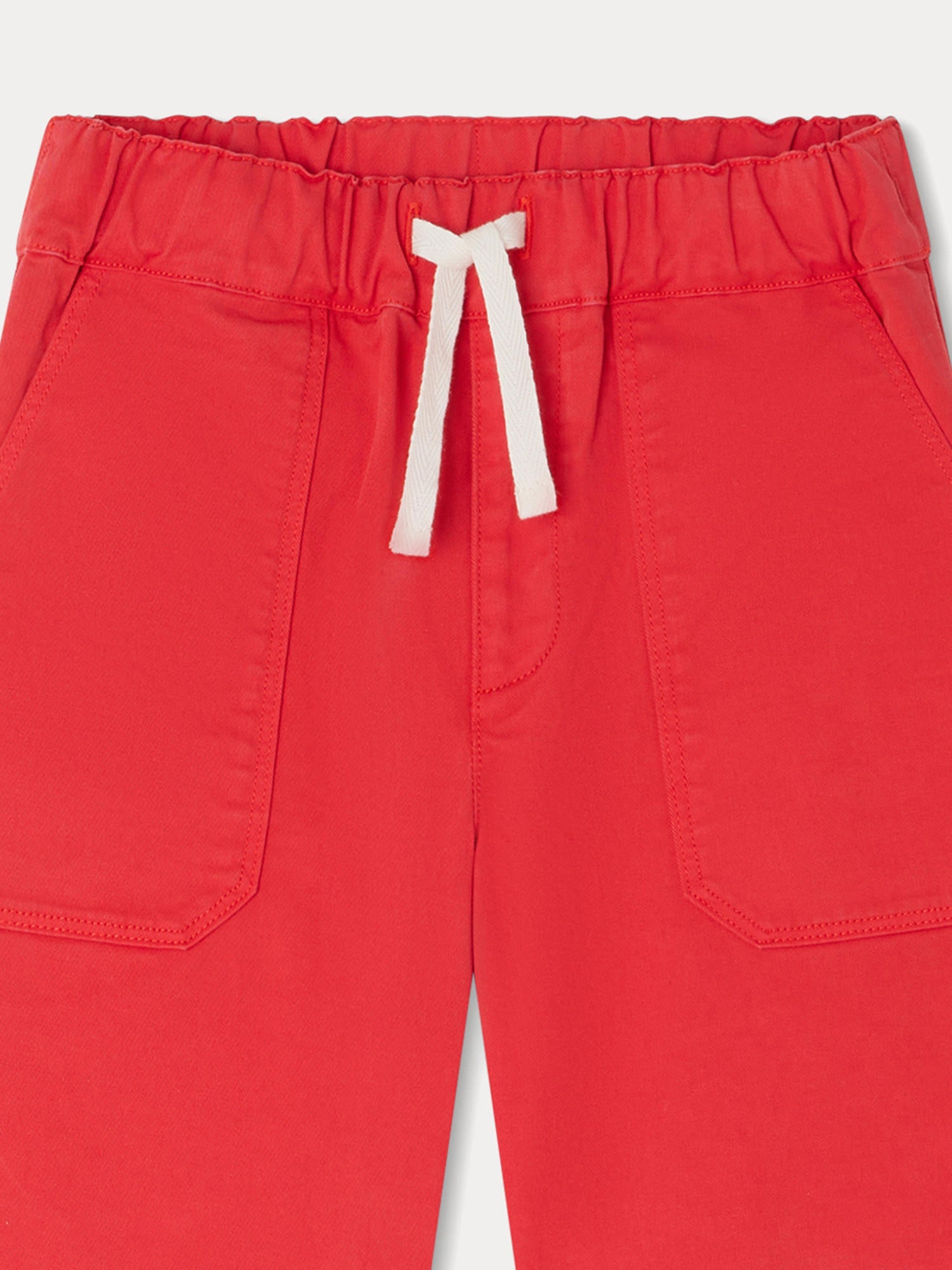 Bermuda rouge coquelicot