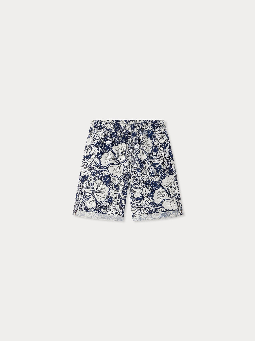 Short en popeline à imprimé floral