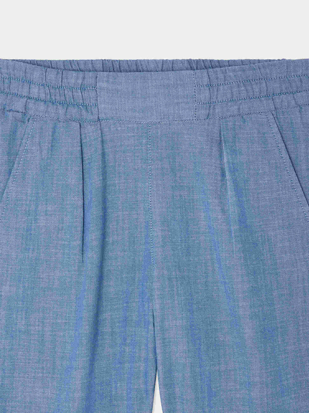pantalon chino en chambray de coton biologique