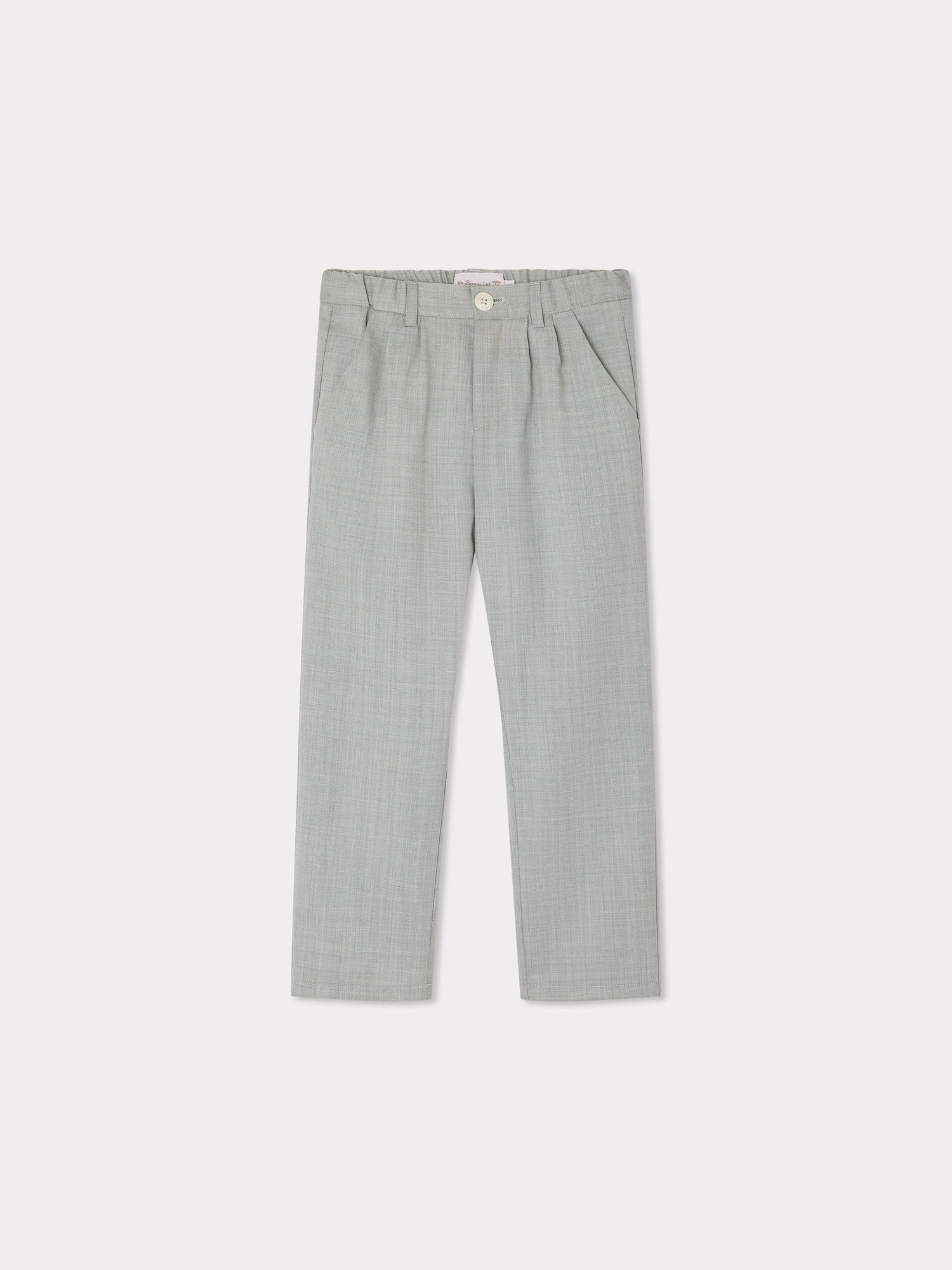 pantalon de costume chino plissé