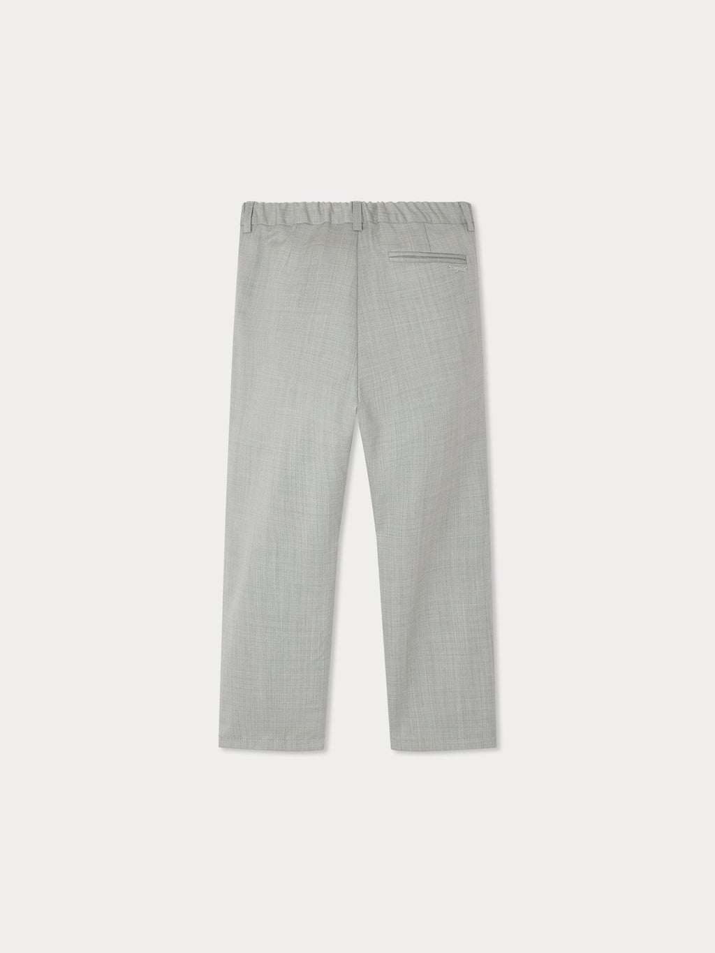 pantalon de costume chino plissé