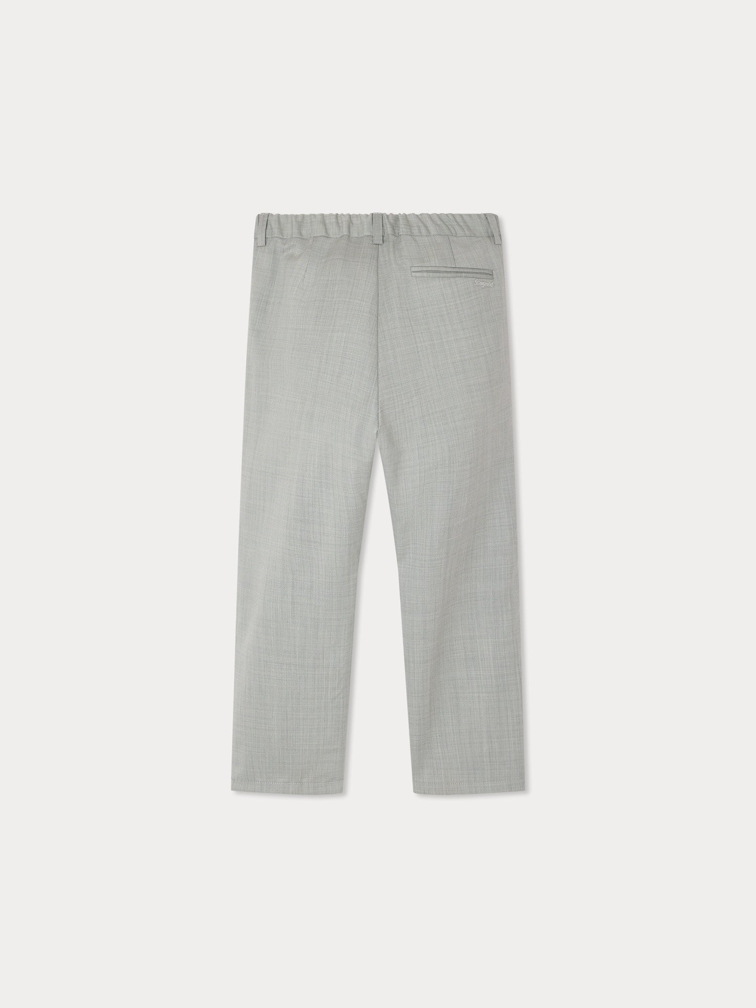 pantalon de costume chino plissé