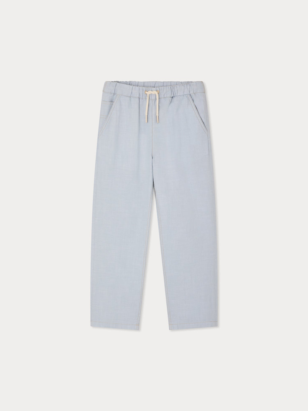 pantalon en chambray de coton biologique