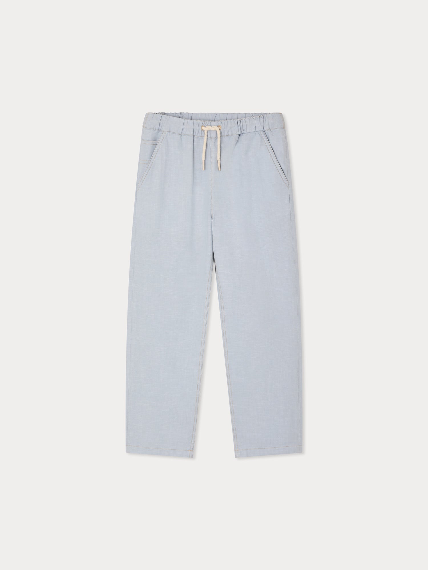 pantalon en chambray de coton biologique