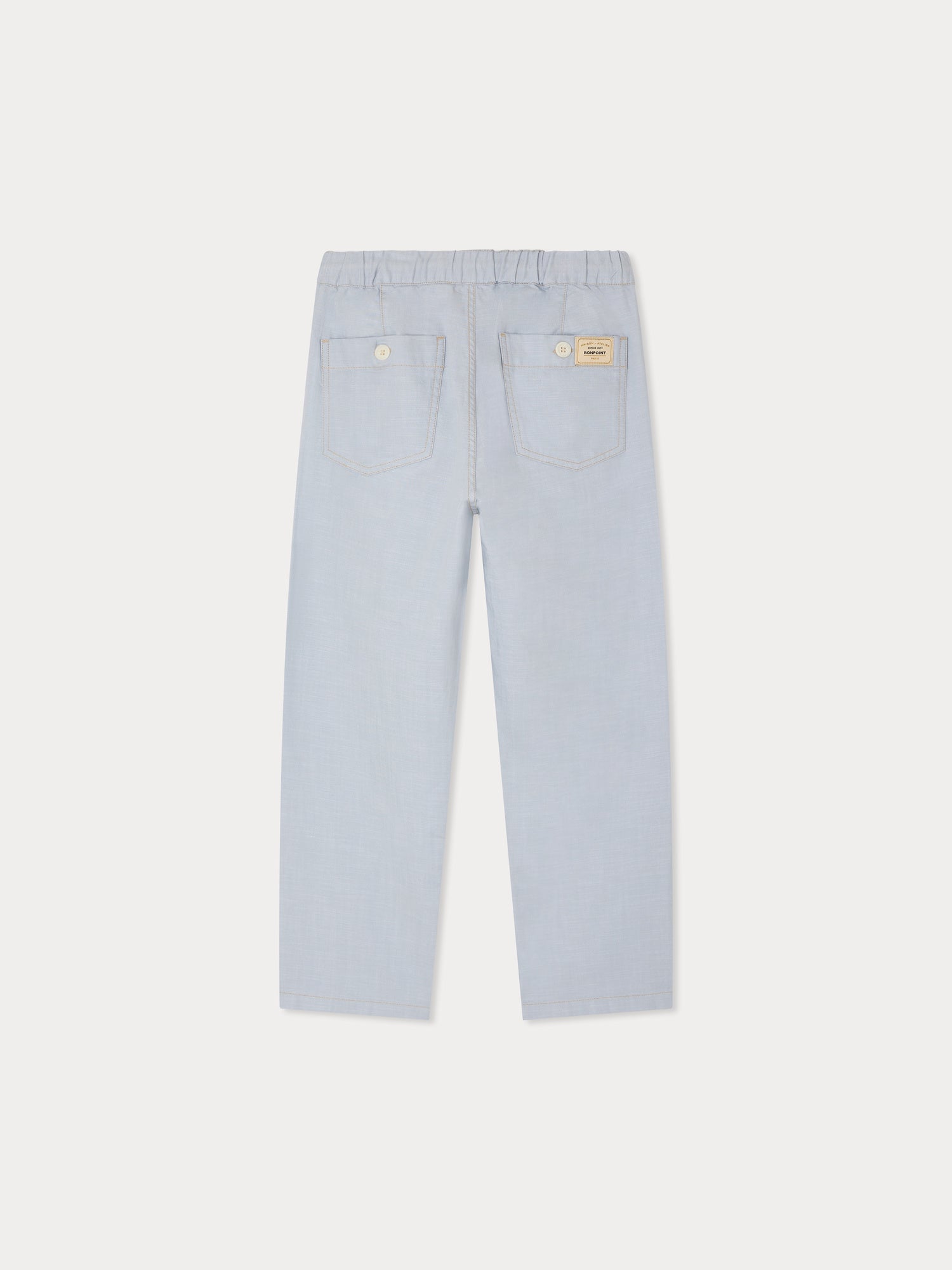 pantalon en chambray de coton biologique