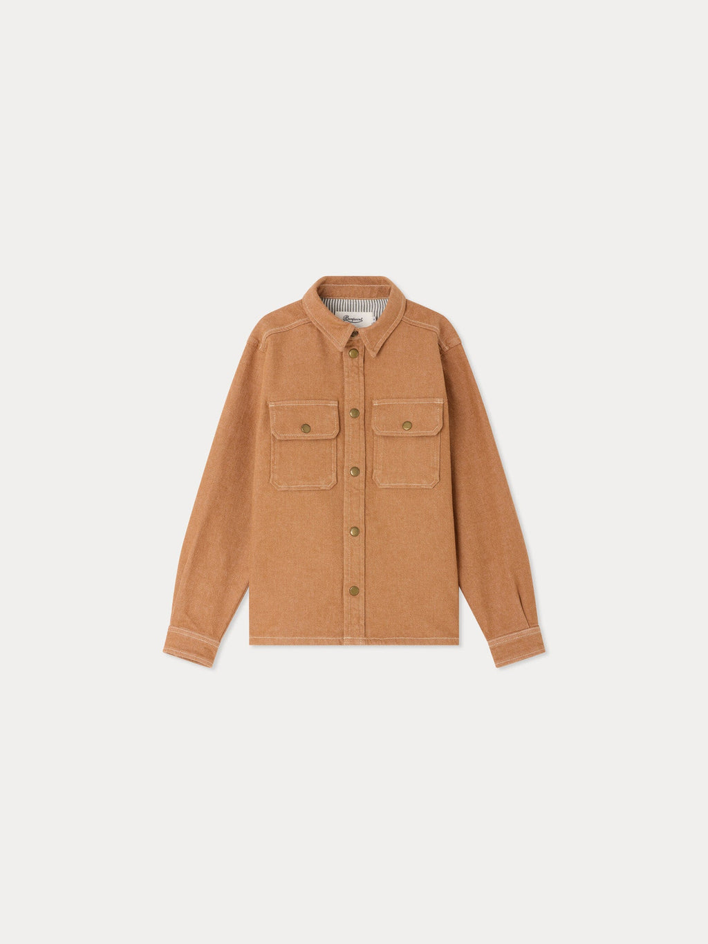 chemise en jean de coton biologique