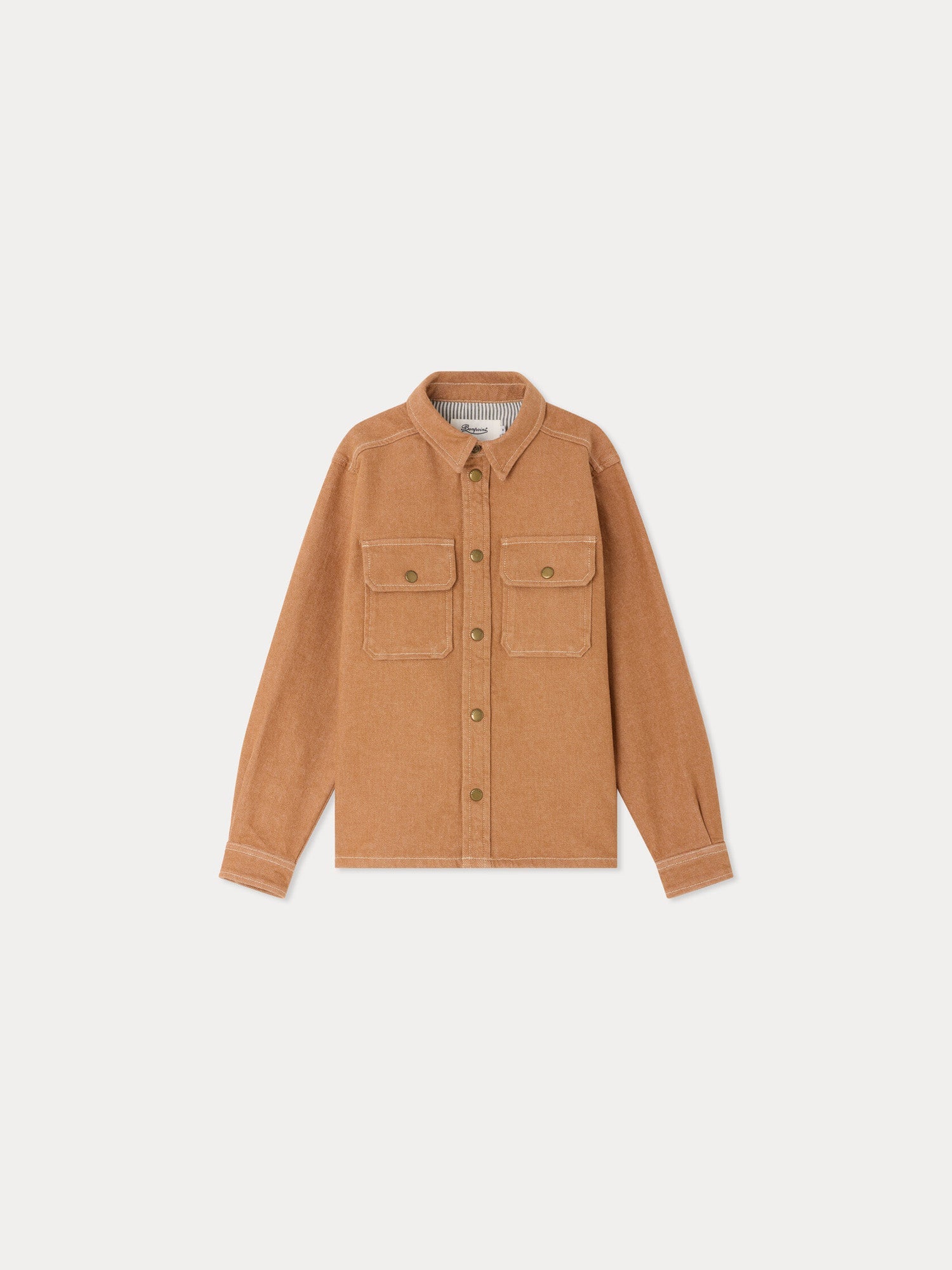 chemise en jean de coton biologique