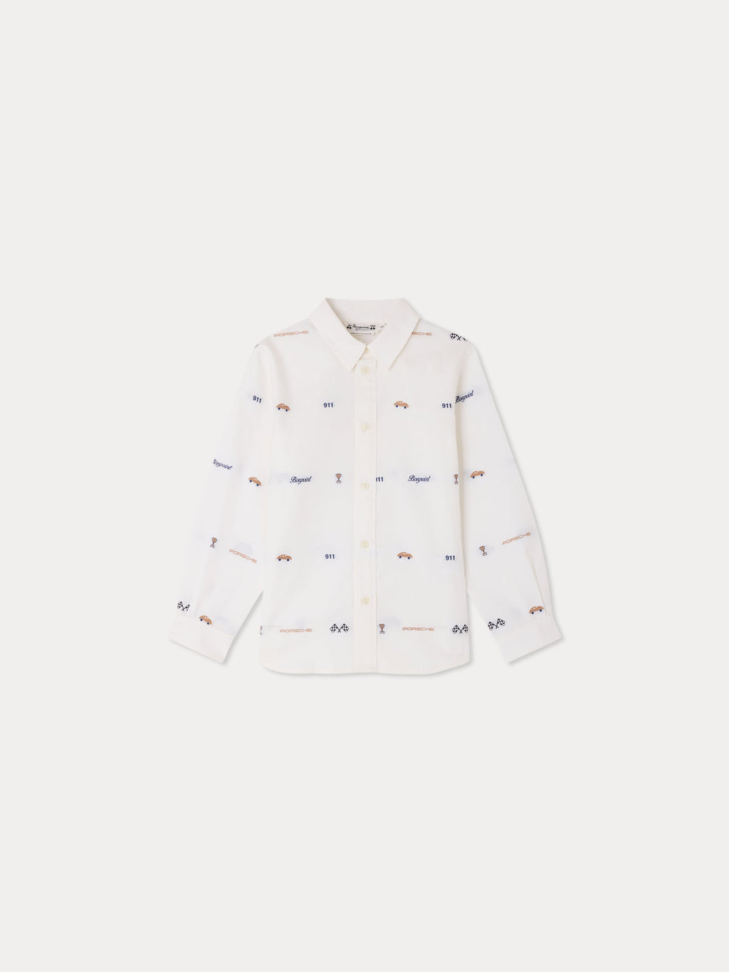 chemise en jacquard de coton biologique léger