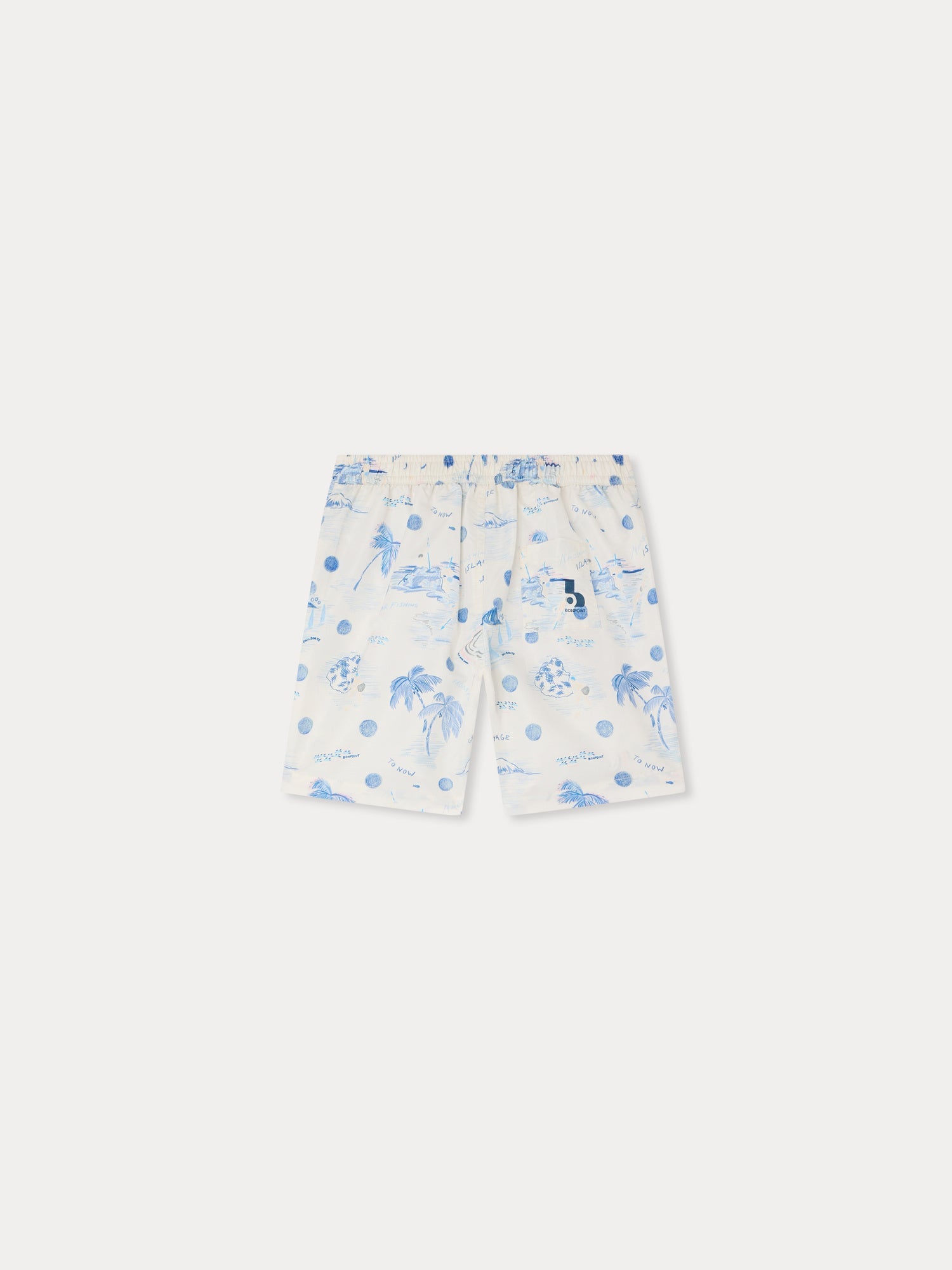 Short de bain imprimé