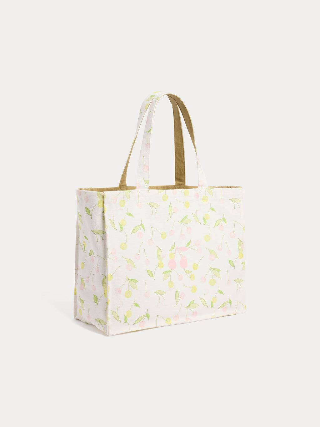 sac cabas réversible imprimé cerises