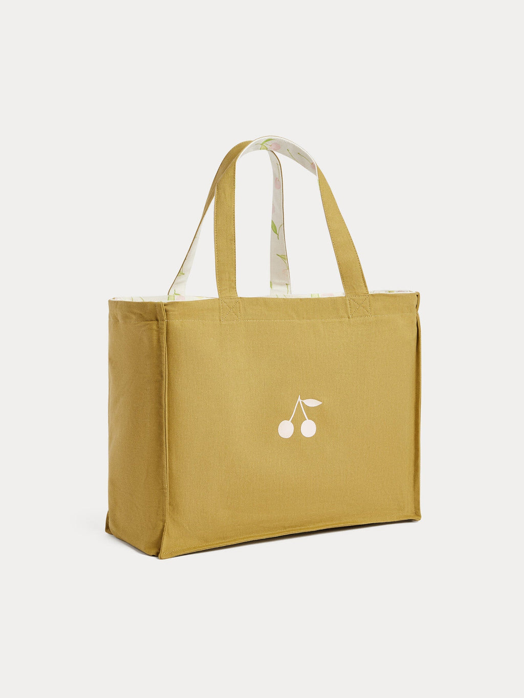 sac cabas réversible imprimé cerises