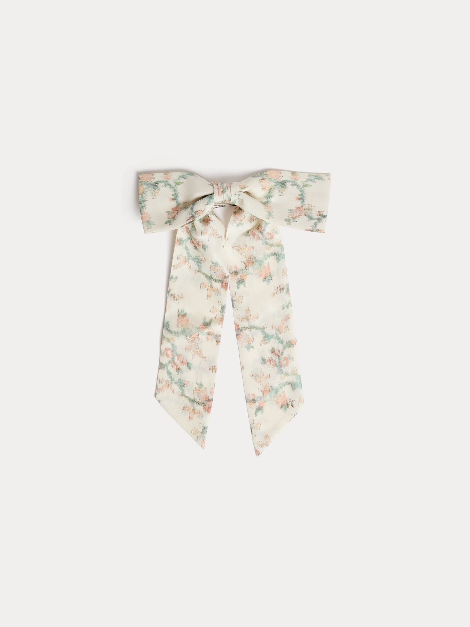 Barrette en soie