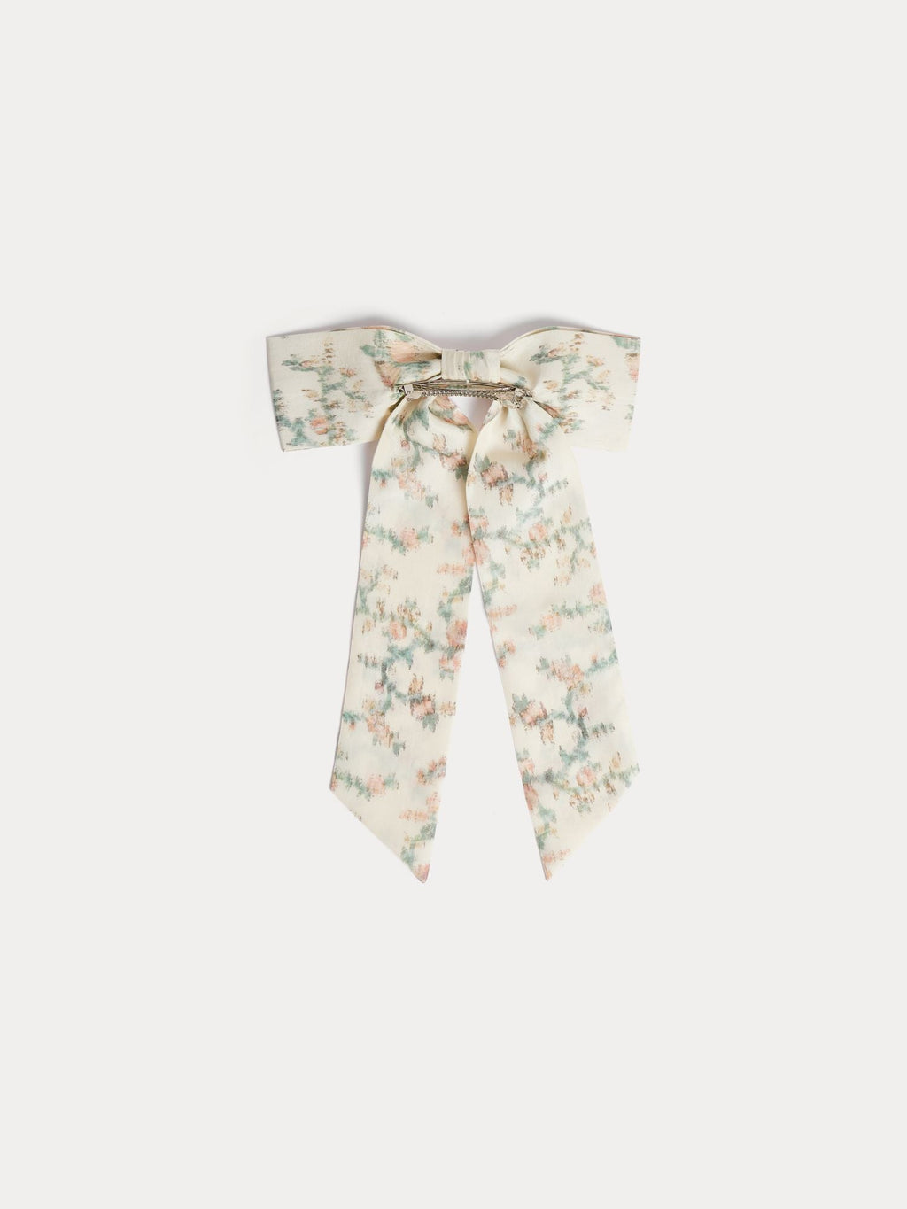 Barrette en soie