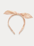 bandeau en tissu de coton bio imprimé