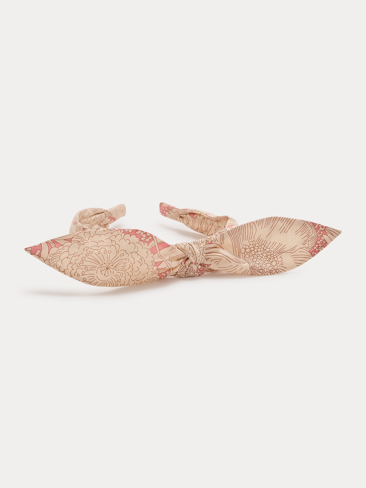 bandeau en tissu de coton bio imprimé