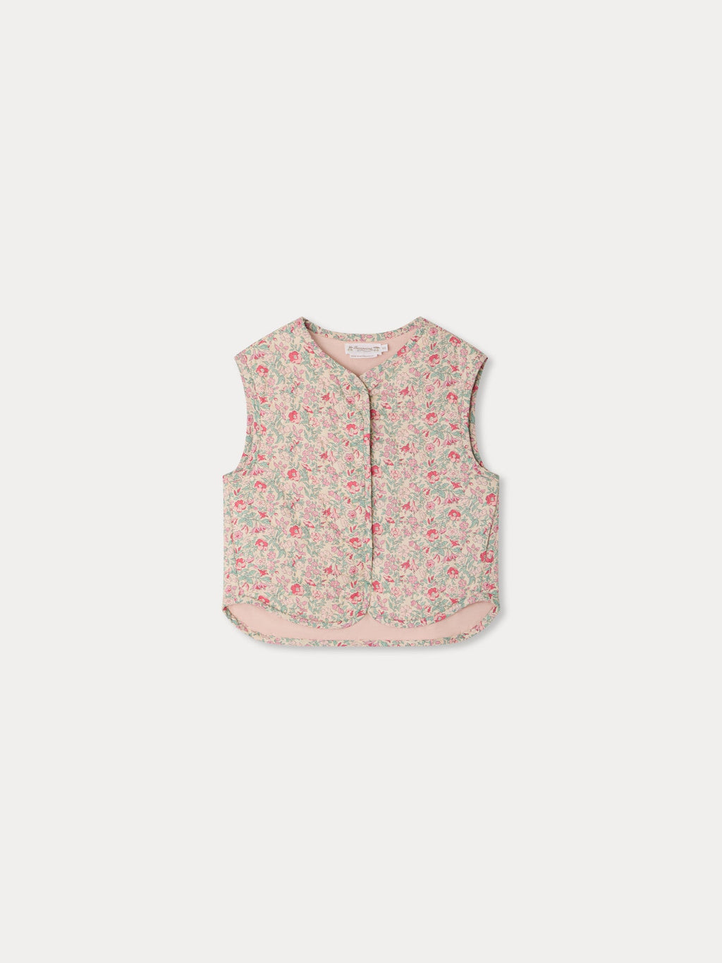 veste matelassée en tissu de coton biologique