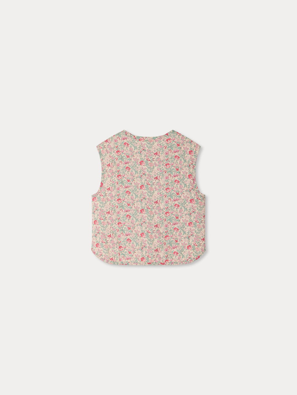 veste matelassée en tissu de coton biologique