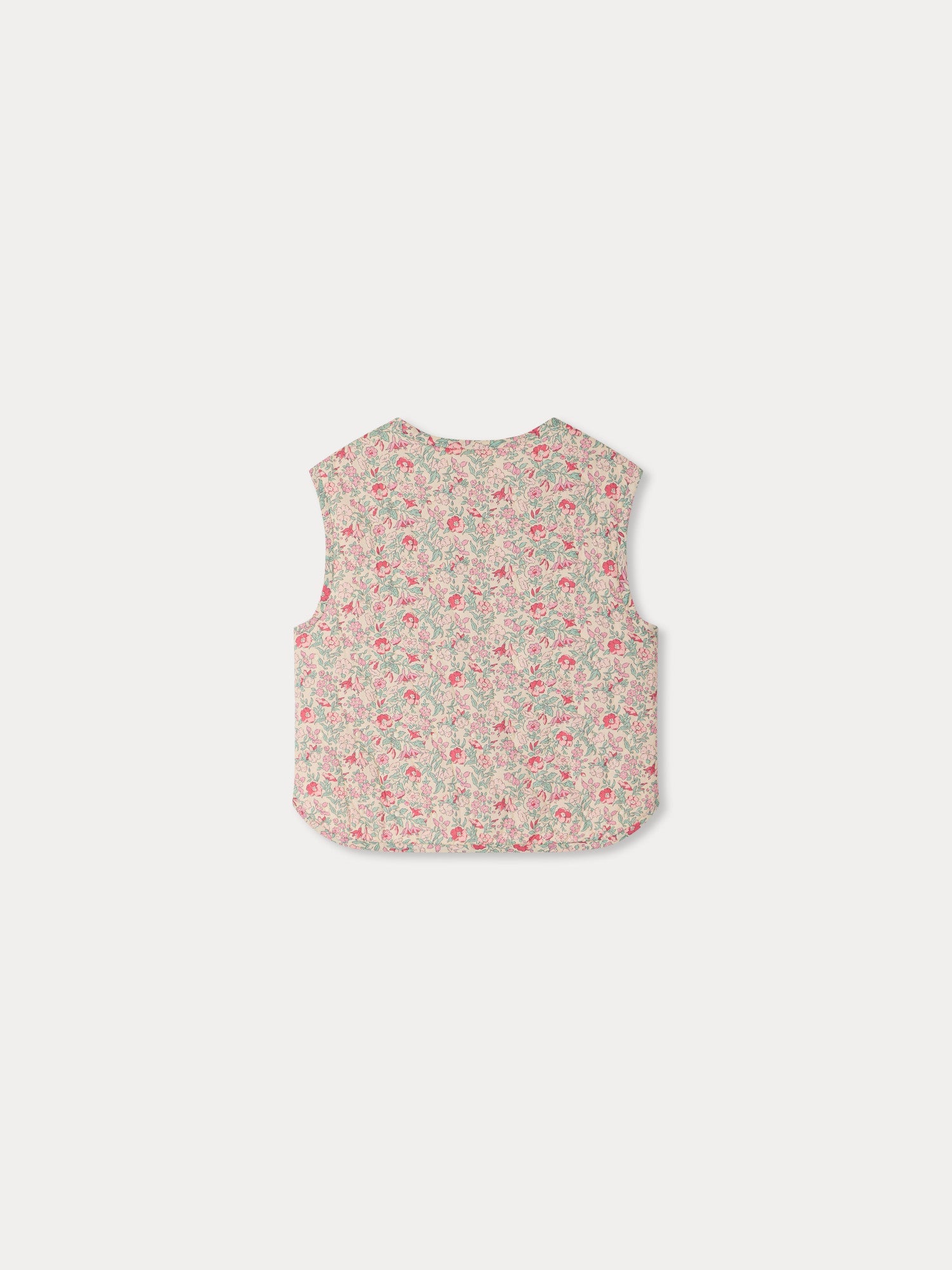 veste matelassée en tissu de coton biologique