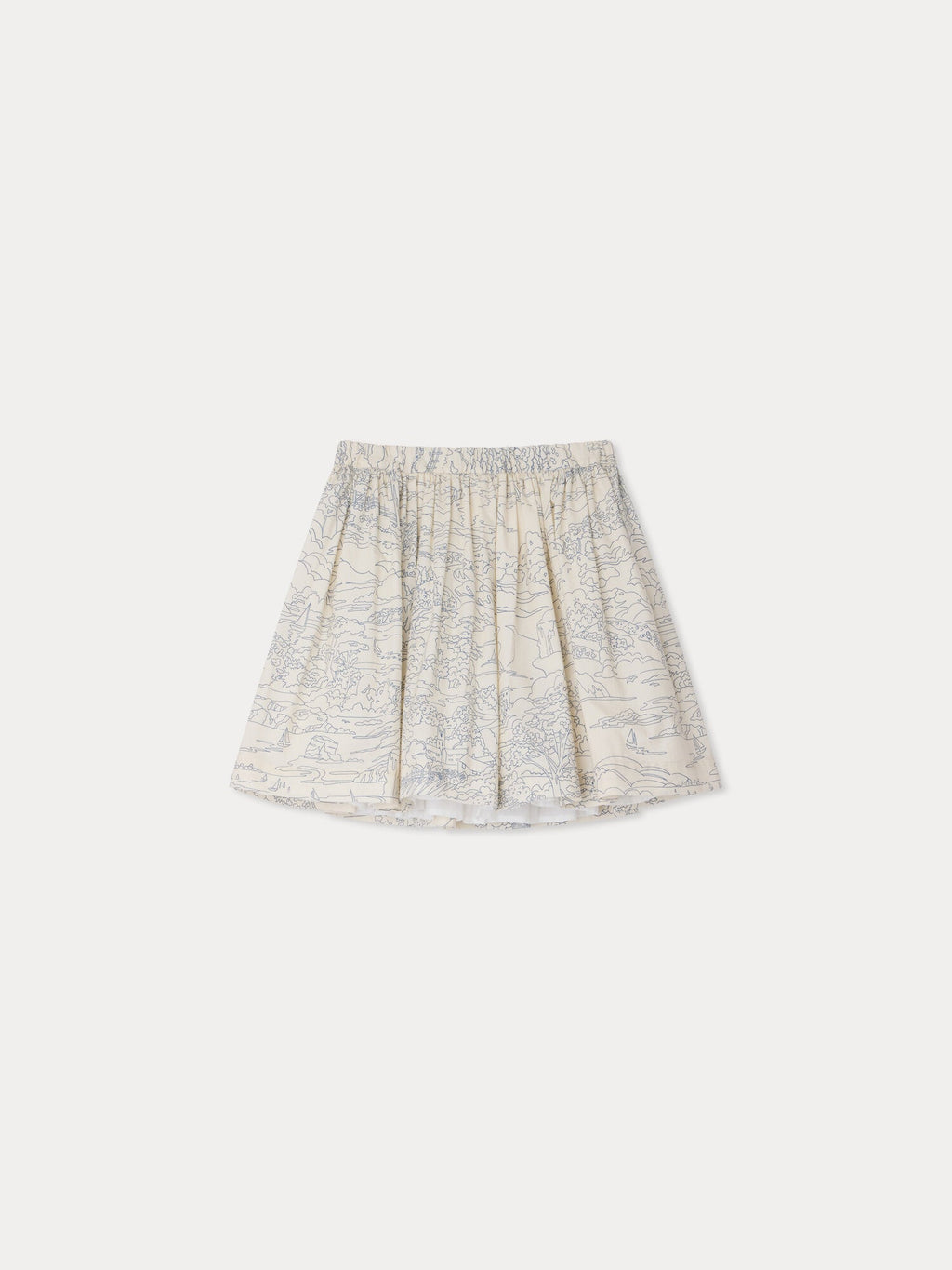 jupe en tissu de coton biologique