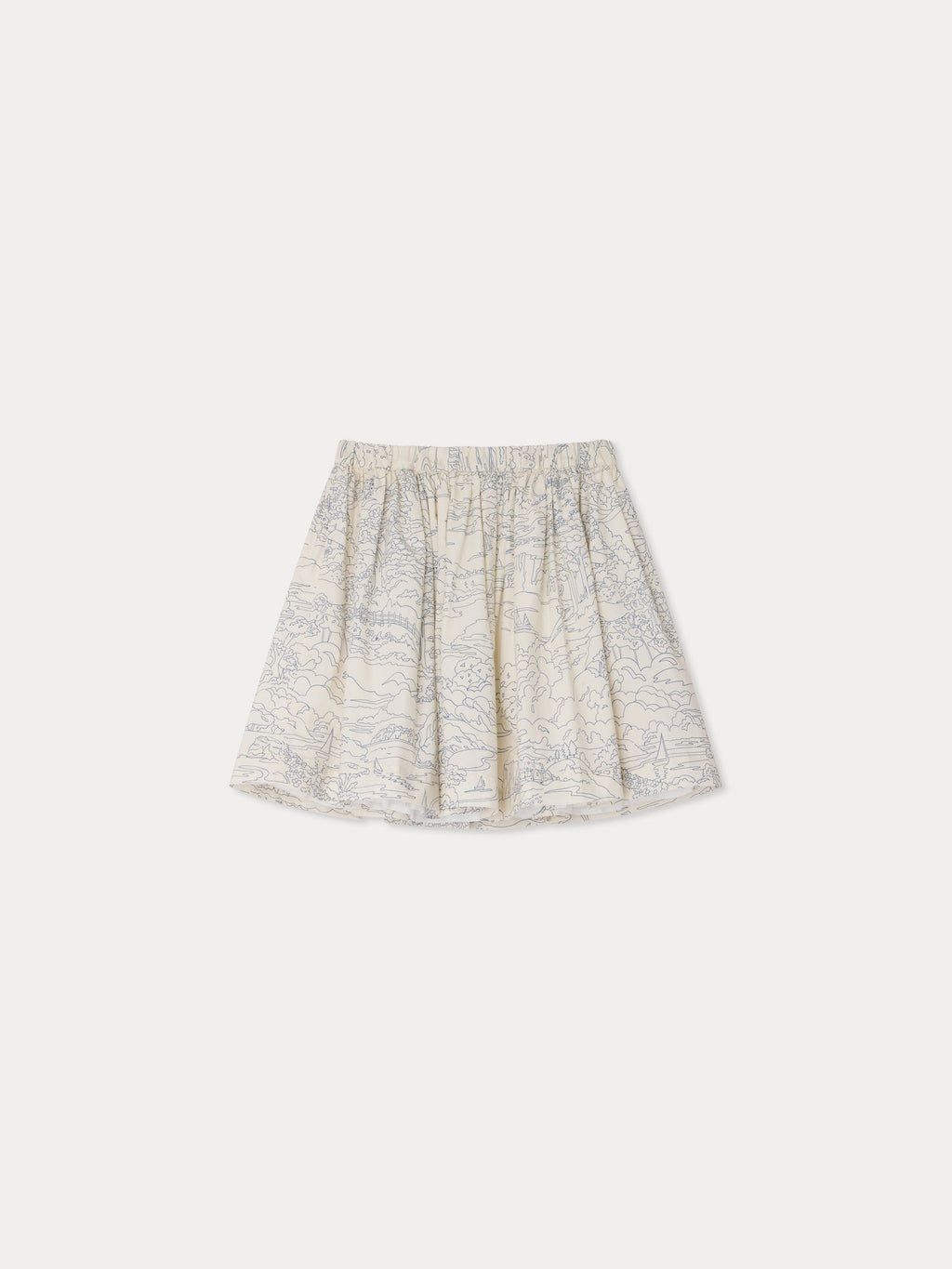 jupe en tissu de coton biologique