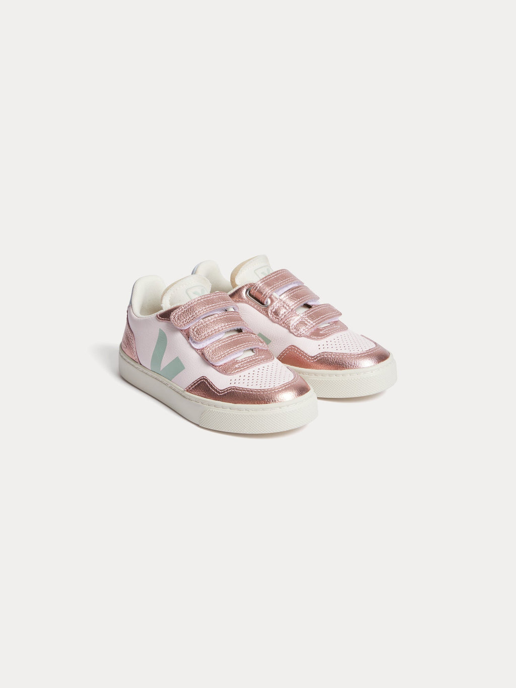 Baskets roses pour enfants