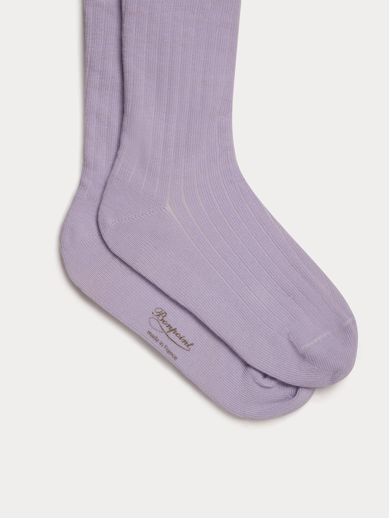 chaussettes lilas