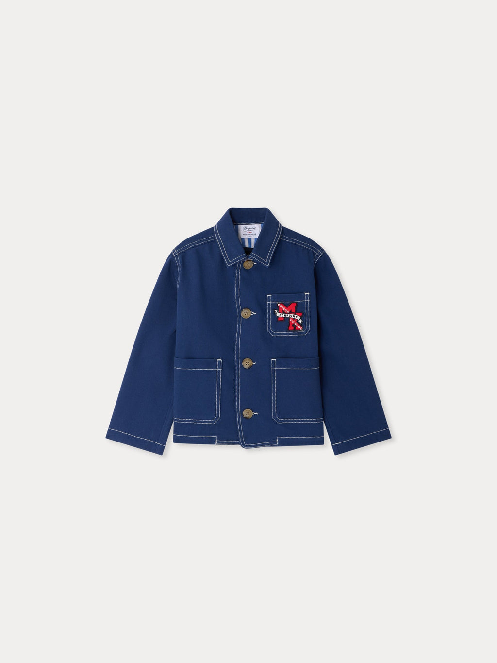 veste brodée au dos