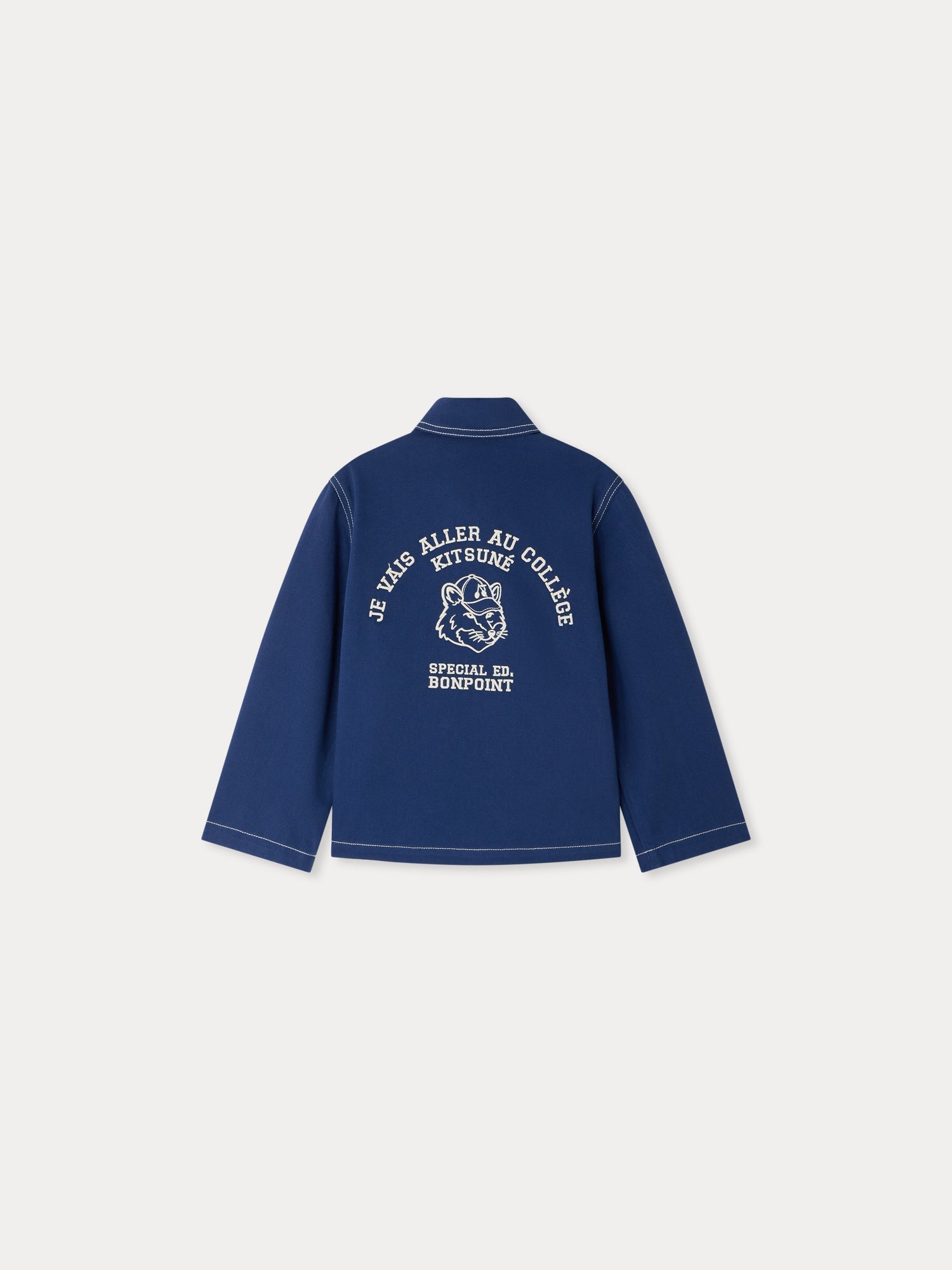 veste brodée au dos