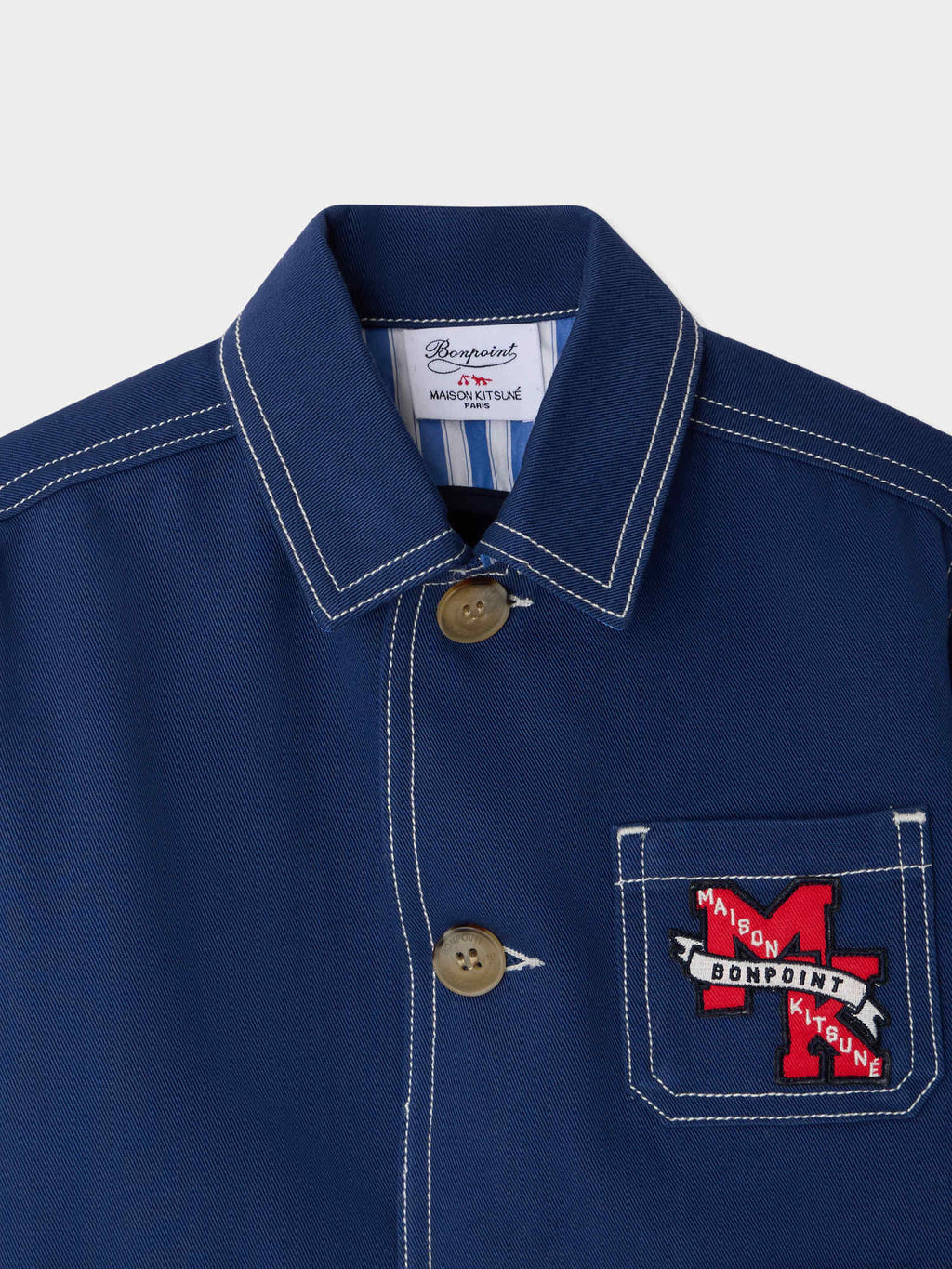 veste brodée au dos