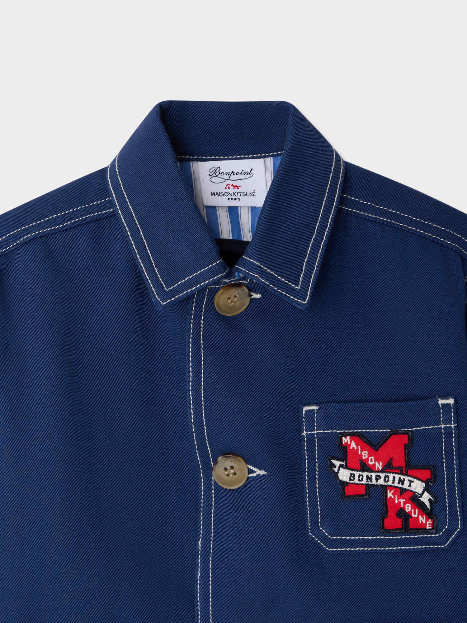 veste brodée au dos