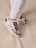 Baskets roses pour enfants